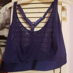 Parade Scoop Bralette - Dark Blue